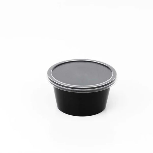 Round Food Container With Lid – 4 Oz (100 ml)