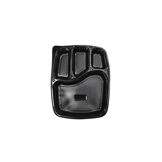 4 Compartment Meal Box Tray with Lid