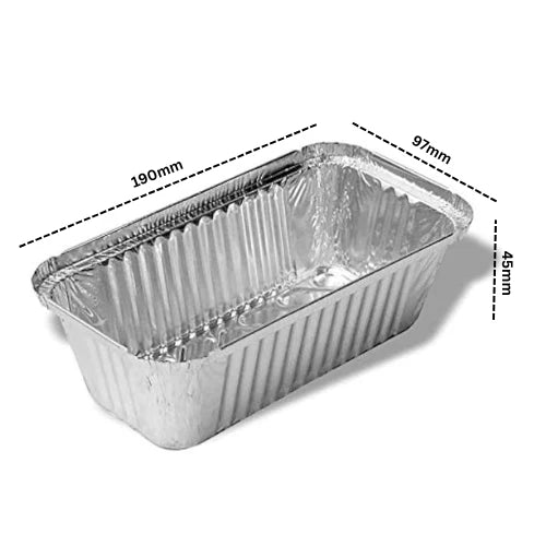660 ML Aluminum Foil Food Container With Lid