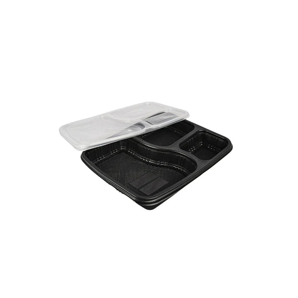 3 Compartment Meal Box XL Tray with Lid