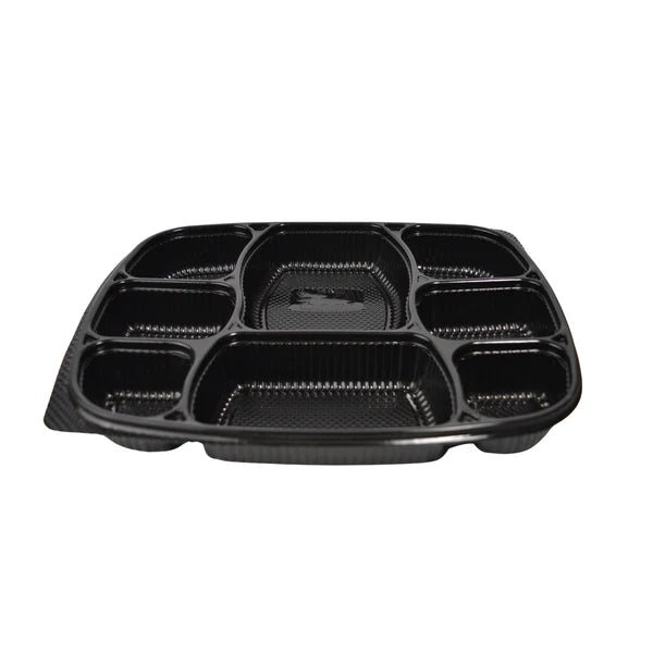 8 Compartment Meal Box Tray With Lid