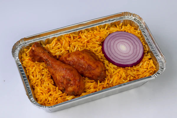 660 ML Aluminum Foil Food Container With Lid