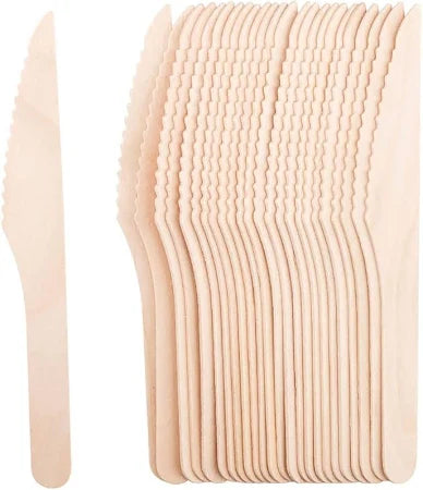 160 mm Disposable Wooden Knife